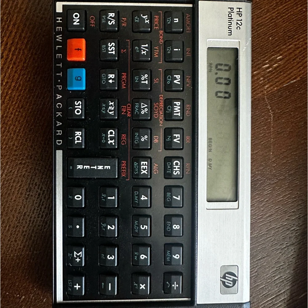 HP-12c Platinum Calculator